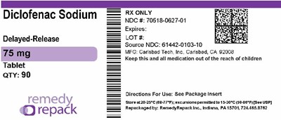 Mm2 (Diclofenac Sodium  75mg 70518 0627 01)